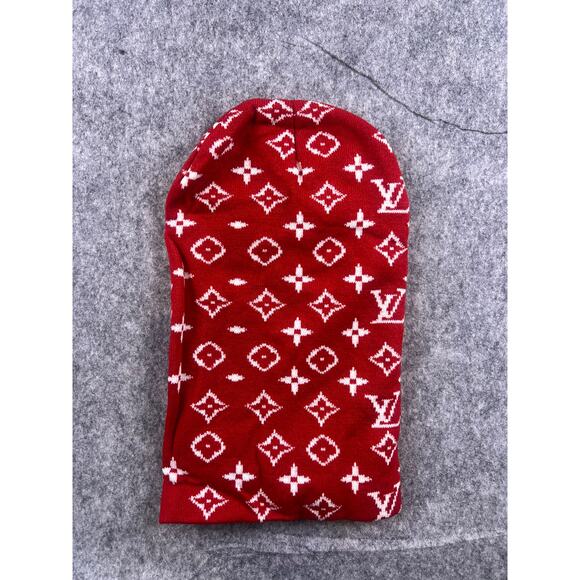 Designer LV x Supreme Shiesty Balaclava 3 hole mask - Picture 2 of 2